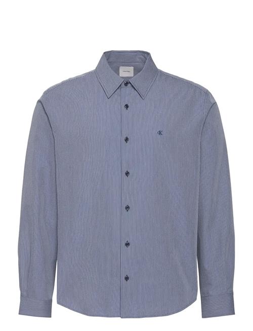 Calvin Klein | Ls Yd Stripe Seersucker Classic | XXL