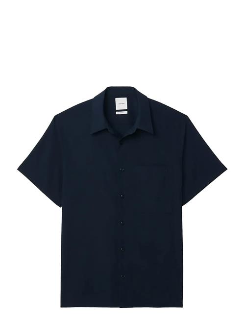 Calvin Klein | Ss Solid Seersucker Classic Shir | XXL