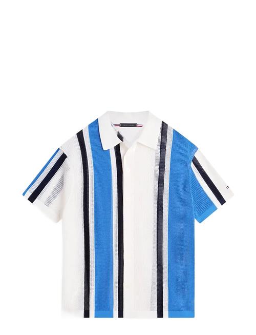 Tommy Hilfiger | Athleisure Open Knit Ss Shirt | XXL