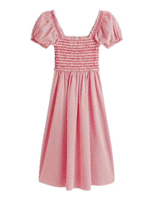 Tommy Hilfiger | Gingham Smock Ss Midi Dress | S