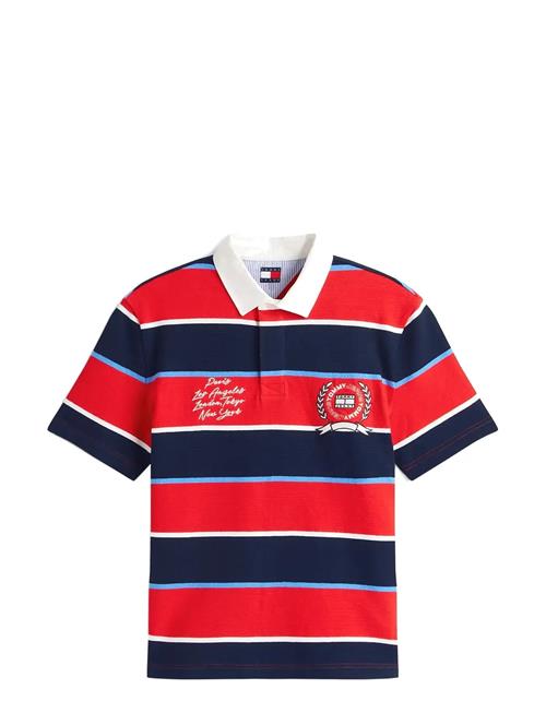 Tommy Jeans | Tjm Rlx Ss Stripe  Ss Rugby Ext | XXL