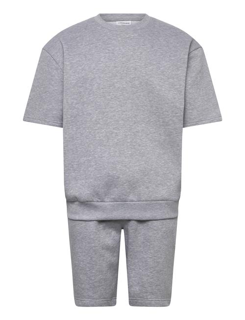 Lindbergh | Oversized S/S Sweatshirt+Shorts | XXL