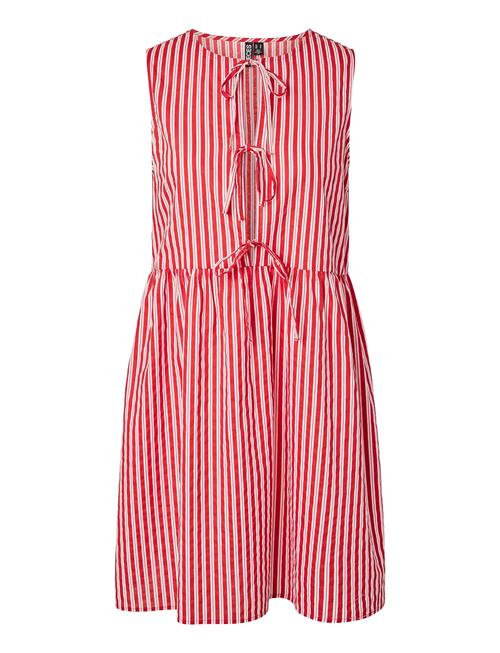 Pieces | Pcjolly Sl Tie Short Dress Wvn Noos Bc | XXL