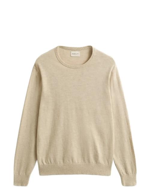 GANT | Slub Cotton Linen C-Neck | L