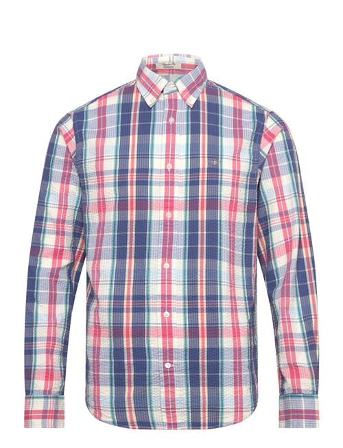 GANT | Reg Seersucker Madras Shirt | M
