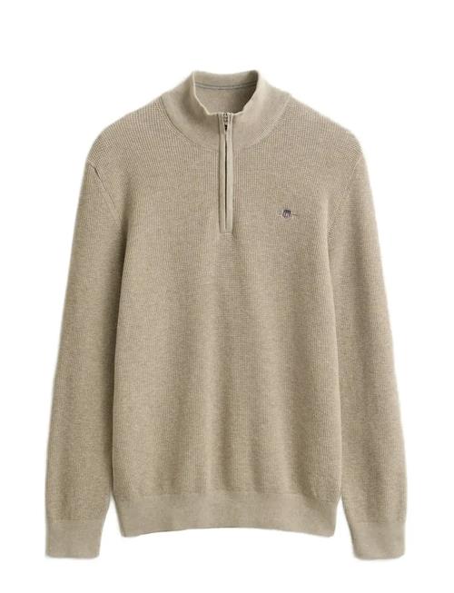 GANT | Waffle Knit Half-Zip Sweater | M