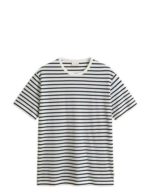 GANT | Pima Stripe Ss Tshirt | XXL