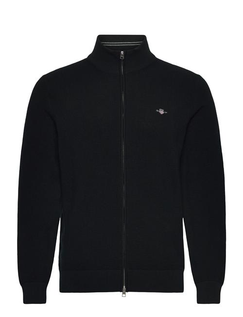 GANT | Waffle Knit Zip Cardigan | M