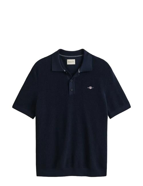 GANT | Micro Textured Cotton Ss Polo | S
