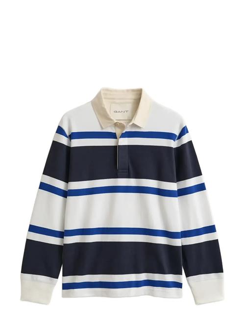 Se GANT | Blocked Stripe Rugger | S hos Booztlet