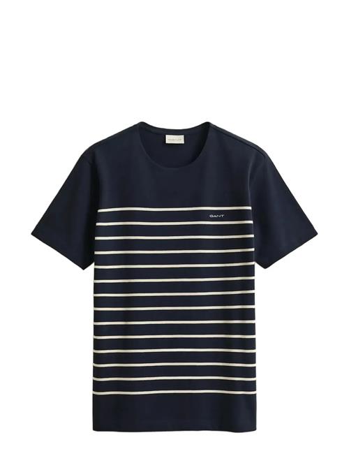 GANT | Placed Stripe Ss Tshirt | XXXL