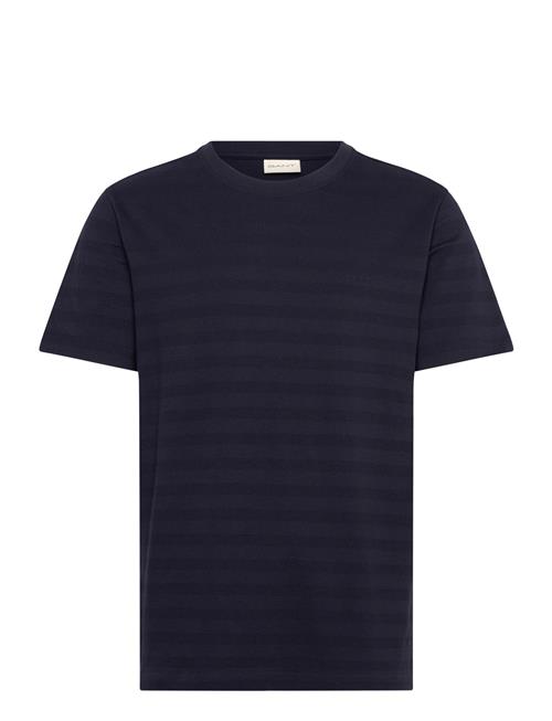 GANT | Texture Stripe Ss Tshirt | L