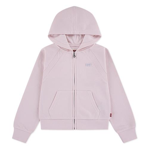 Levi's Meet And Greet Hættetrøje Med Lynlås Crystal Pink  Crystal Pink 5 Y  Lyserød  5 år  kvinde