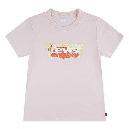 Levi's Strawberry Batwing T-shirt Crystal Pink  Crystal Pink 8 Y  Lyserød  8 år  kvinde