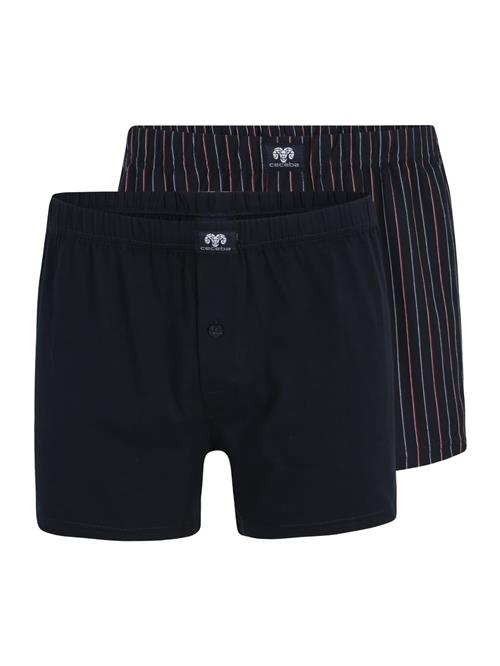 CECEBA Boksershorts  navy / rød / hvid