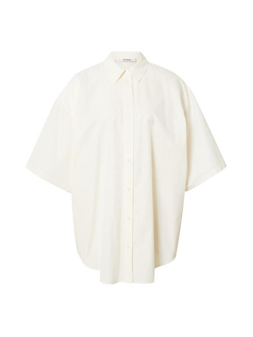Oval Square Bluse 'Shot'  offwhite