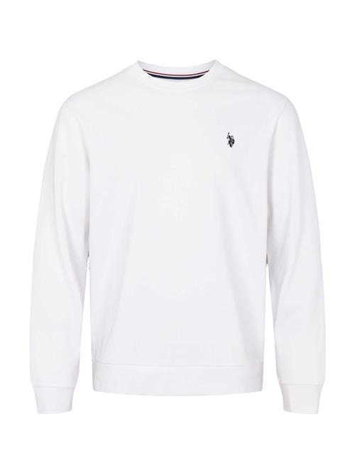 U.S. POLO ASSN. Sweatshirt 'UMADLER'  sort / hvid