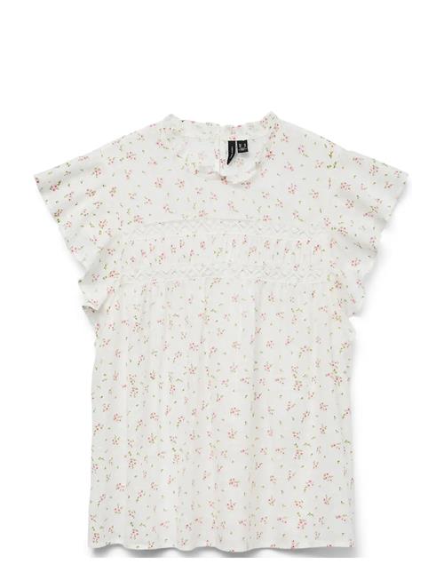 Vero Moda | Vmtrine Sl Lace Top Wvn Noos | XXL