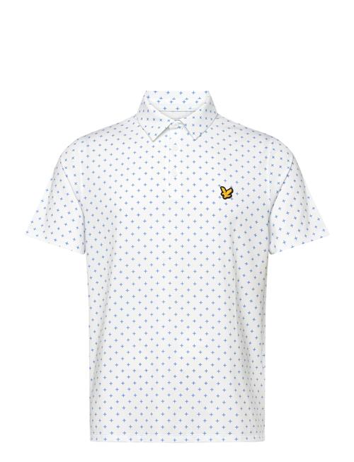 Lyle & Scott Sport | Golf Cross Print  Polo | XXL