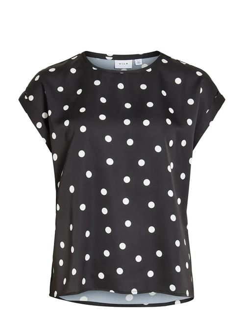 Vila | Viellette S/S Full Satin Top - Noos | 38