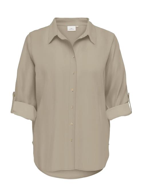 ONLY Carmakoma | Cargoa 3/4 Strap Linen Bl Shirt Cc Pnt | 48