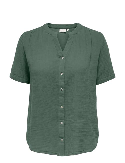 ONLY Carmakoma | Carthyra S/S Button Top  Wvn | 54