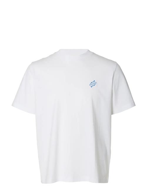 Selected | Slhreg-Ripley Ss Emb Tee Ex | XL
