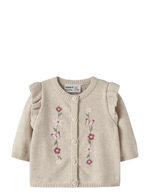 name it | Nbfflowers Ls Knit Card | 68