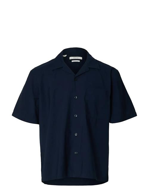 Selected | Slhrlxotis Light Cotton Blend Ss Shirt | L