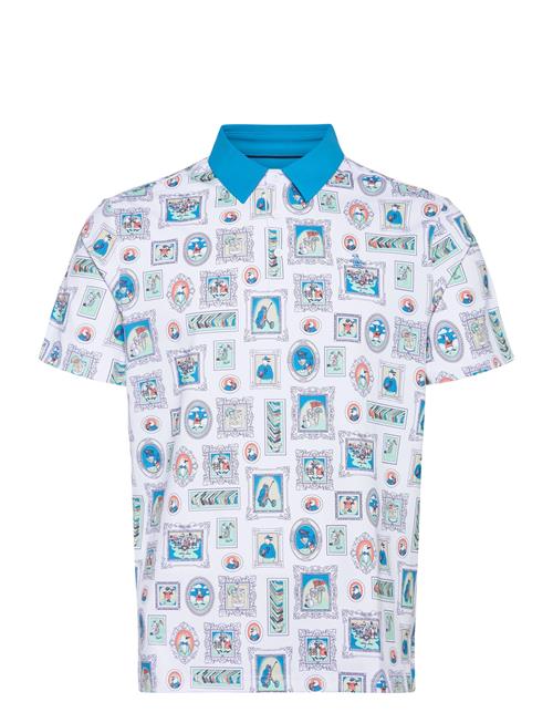 Original Penguin Golf | Wall Of Fame Print Short Sleeve Polo Shirt | L
