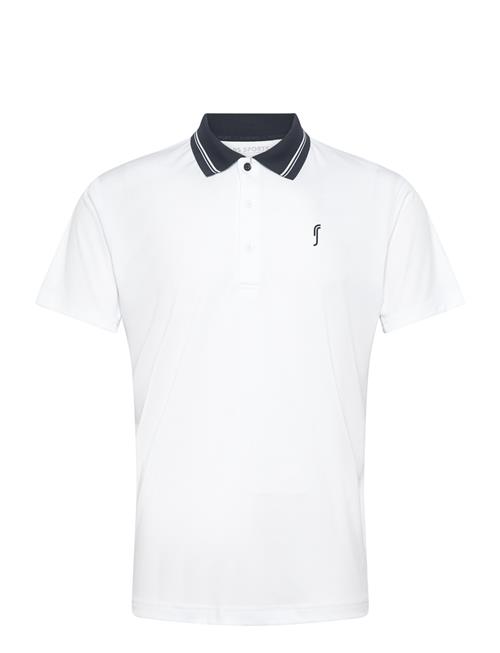 RS Sports | Men's Performance Court Polo - Striped Collar Rec | XXL