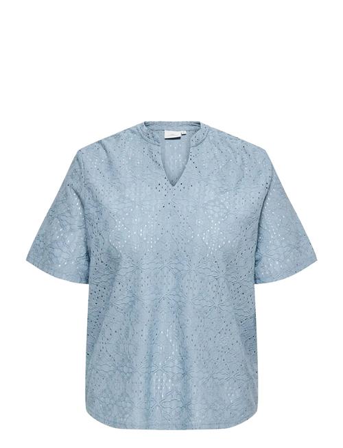 ONLY Carmakoma | Carhellen S/S V-Neck Blouse Jrs | 50-52