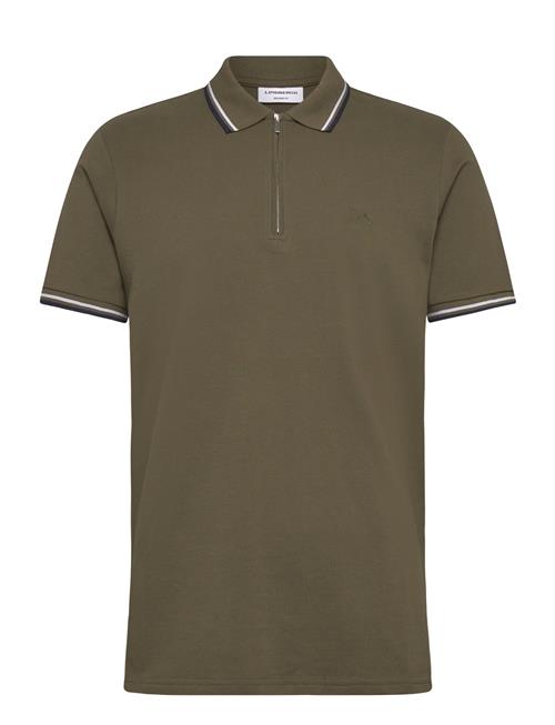 Lindbergh | Polo Shirt W. Zip Neck | XXXL
