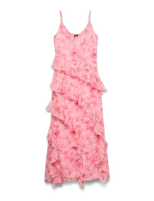 Vero Moda | Vmsmilla Sl Long Frill Dress Wvn Noos | XS