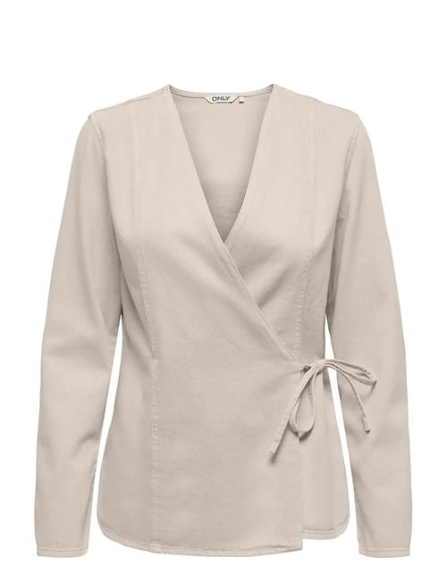 ONLY | Onlsilla L/S Tie Wrap Blouse Cc Pnt | XL