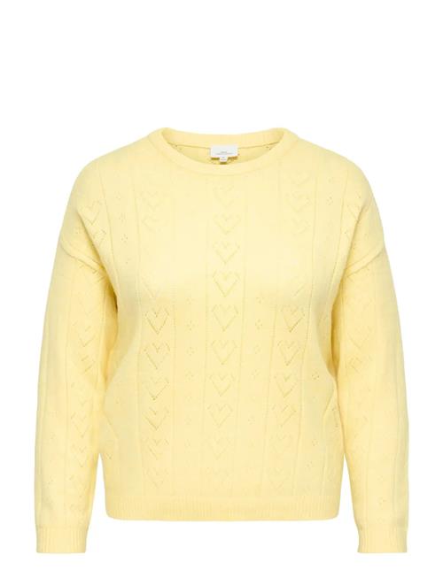 ONLY Carmakoma | Carisa Life Ls Structure Boxy O-Neck Knt | 46-48