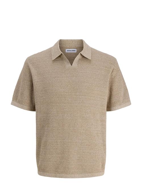 Jack & Jones | Jjegeorge Knit Split Neck Ss | XXL