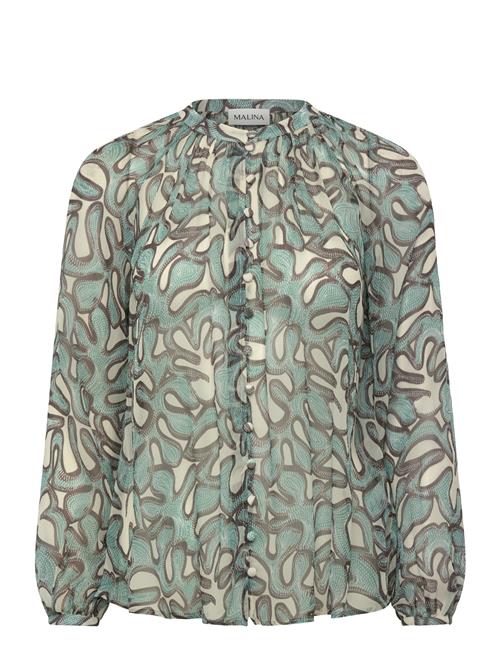 Malina | Mareva Silk Chiffon Blouse | 42