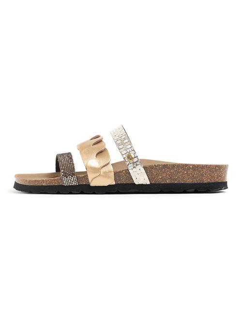 Bayton Pantoletter 'Corail'  blandingsfarvet