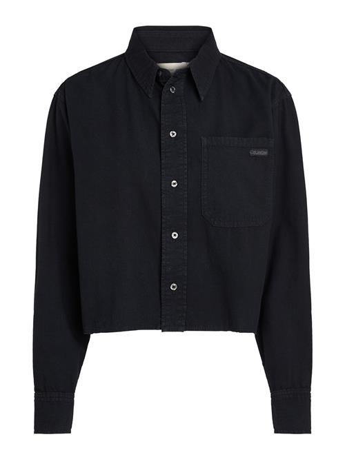 Calvin Klein Jeans Bluse  sort