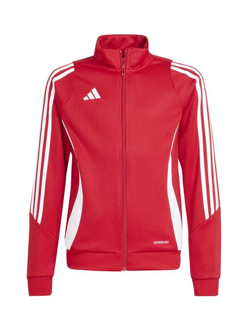 ADIDAS PERFORMANCE Sportsjakke  rød / hvid
