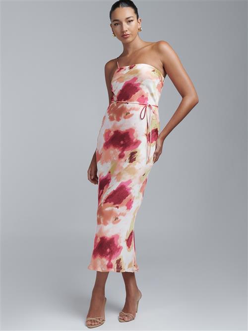 BWLDR Kjole 'Caprese'  lemon / fersken / laks / hvid