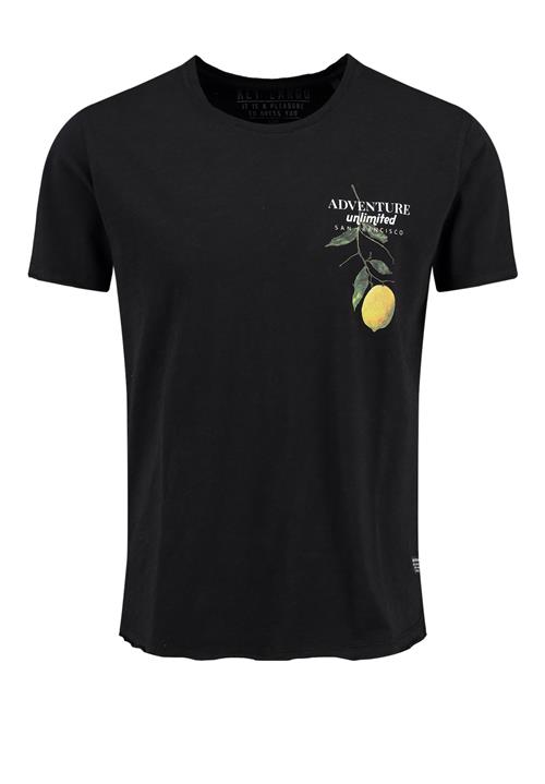 Key Largo Bluser & t-shirts 'Citrus Tree'  gul / grøn / sort / hvid