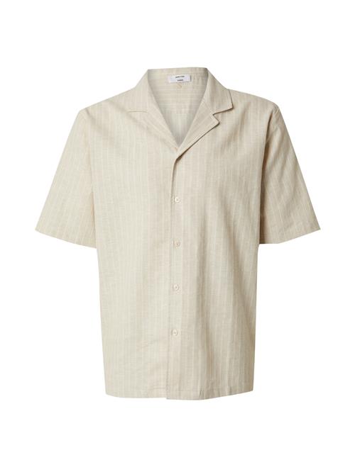 DAN FOX APPAREL Skjorte 'Kalle'  beige