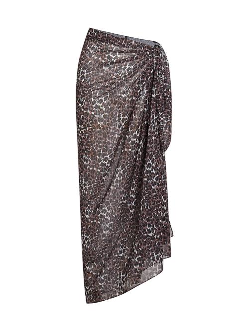 Karl Lagerfeld Strandhåndklæde  choko / lysegrå / sort