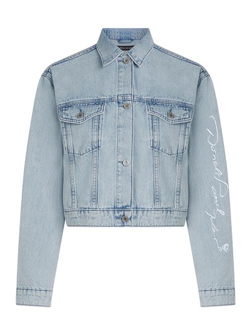 Karl Lagerfeld Overgangsjakke 'Disney X'  lyseblå / gul / sort / hvid