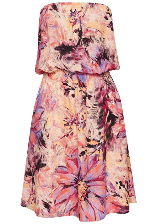 LASCANA Sommerkjole  himmelblå / honning / pitaya / sort