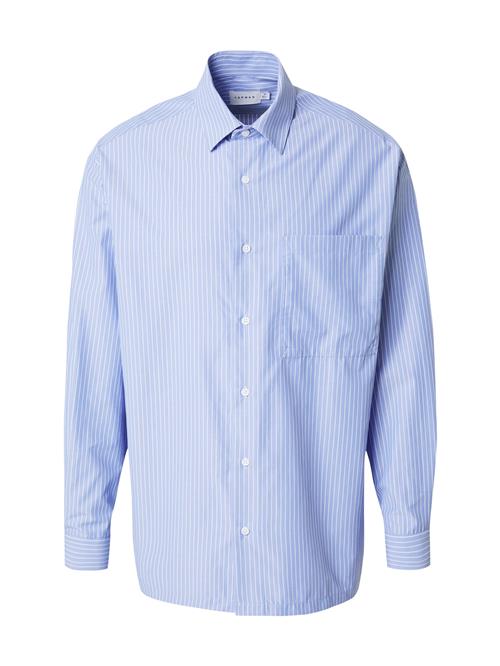 TOPMAN Skjorte  lyseblå / hvid