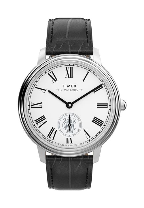TIMEX Analogt ur 'Waterbury Metropolitan'  sort / sølv / hvid