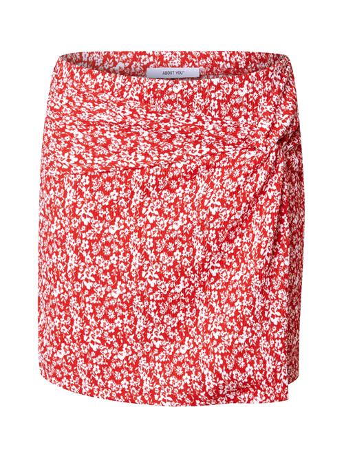 ABOUT YOU Nederdel 'Jorina'  rød / hvid